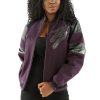 Women Pelle Pelle Movers and Shakers Purple Jacket