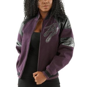 Women Pelle Pelle Movers and Shakers Purple Jacket