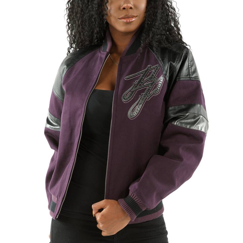 Women Pelle Pelle Movers and Shakers Purple Jacket