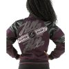 Women Pelle Pelle Movers & Shakers Purple Wool Jacket