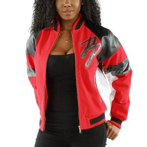Women Pelle Pelle Movers and Shakers Red Jacket