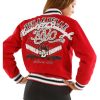 Women Pelle Pelle New York City MB World Famous 1664 Red Jacket