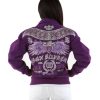 Women Pelle Pelle Purple Reign Supreme MB 1978 Jacket