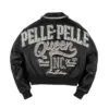 Women Pelle Pelle Queen Black Crop Jacket 1