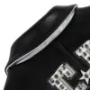 Women Pelle Pelle Queen Black Crop Jacket 5