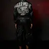 Women Pelle Pelle Queen Black Crop Jacket 9