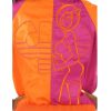 Women Pelle Pelle Queen Cat Magenta Pink & Orange Jacket