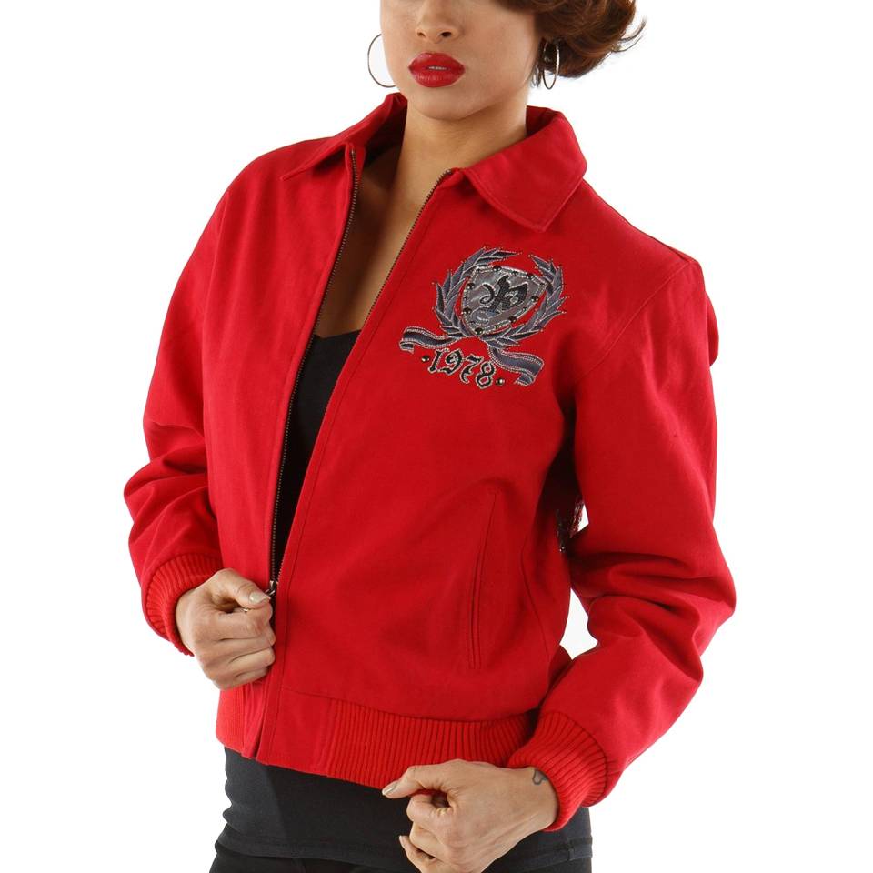 Women Pelle Pelle Red Reign Supreme MB 1978 Jacket