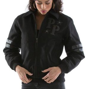 Women Pelle Pelle Soda Club MB Black Wool Jacket