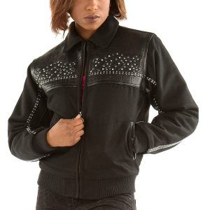 Women Pelle Pelle Supreme Club Black Jacket
