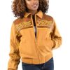 Women Pelle Pelle Supreme Club Mustard Jacket
