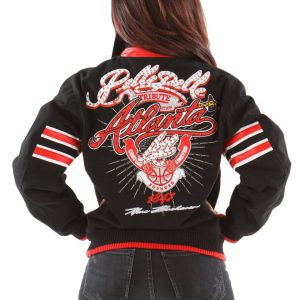 Women Pelle Pelle Tribute Atlanta Custom Limited MB 1847 Black Wool Jacket