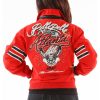Women Pelle Pelle Tribute Atlanta Custom Limited MB 1847 Red Jacket