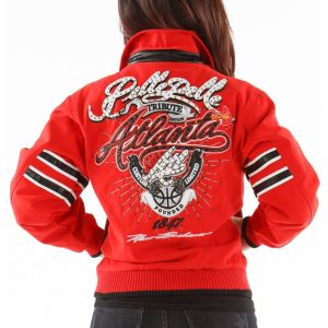 Women Pelle Pelle Tribute Atlanta Custom Limited MB 1847 Red Jacket