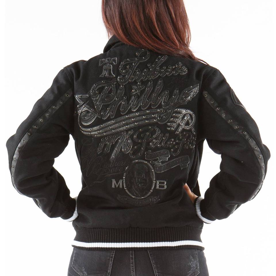 Women Pelle Pelle Tribute Philly MB 1682 Black Jacket