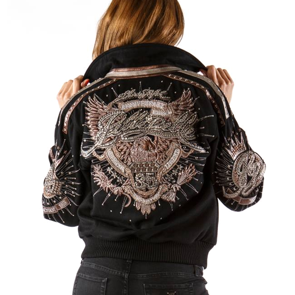 Women Pelle Pelle Vintage 35th Anniversary 1978 Black Jacket