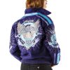 Women Pelle Pelle Vintage 35th Anniversary 1978 Purple Jacket