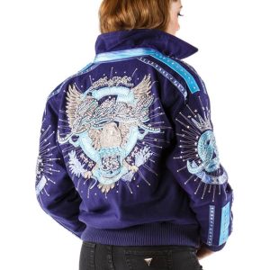 Women Pelle Pelle Vintage 35th Anniversary 1978 Purple Jacket