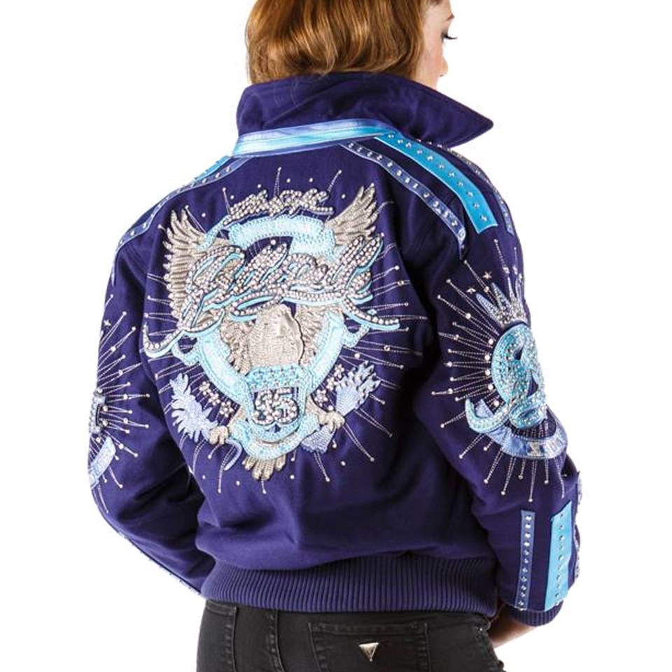 Women Pelle Pelle Vintage 35th Anniversary 1978 Purple Jacket