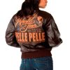 Women Pelle Pelle World Tour 1978 Brown Jacket