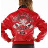 Women's Pelle Pelle American Rebel MB Red Leather Jacket