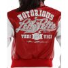 Women's Pelle Pelle MB 78 Notorious Red Genuine Leather Jacket