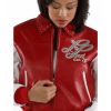 Women's Pelle Pelle MB 78 Notorious Red Jacket