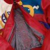 Women's Pelle Pelle Picasso Red Crop Leather Jacket