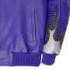 World Famous Pelle Pelle 1978 MB Purple Genuine Leather Jacket