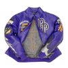 World Famous Pelle Pelle 1978 MB Purple Leather Jacket