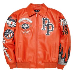 World Famous Pelle Pelle MB Orange Jacket