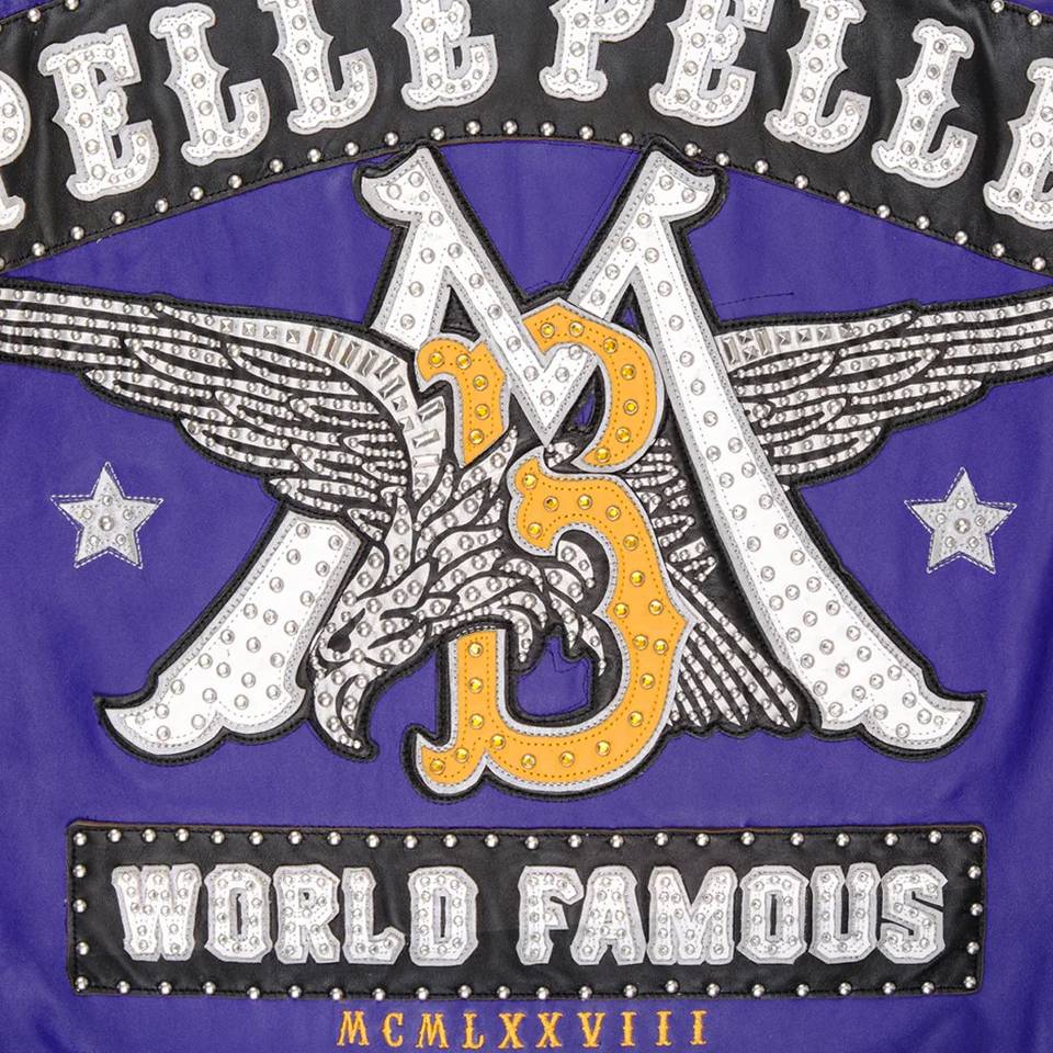 World Famous Pelle Pelle MB Purple Genuine Leather Jacket