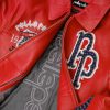 World Famous Pelle Pelle MB Red Leather Jacket